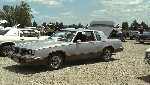 Gray 1984 Hurst/Olds on display