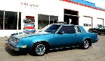 Sleek looking blue 1986 Cutlass