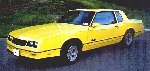 Bright yellow Chevy Monte Carlo SS