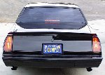 Great rear shot of a 1986 Chevy Monte Carlo SS
