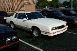 White Chevy Monte Carlo SS