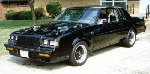 1987 Buick GN with GNX style wheels