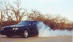 A GNX clone doing a burnout