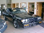 Great looking 87 Buick Grand National on the showroom floor