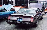 Rear view of the Monte